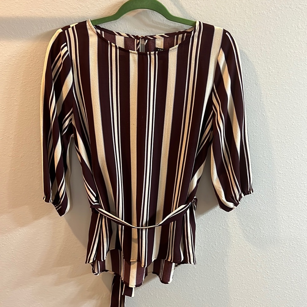 Staccato Striped Blouse